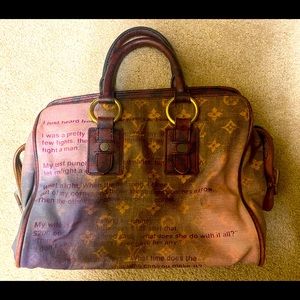 Louis Vuitton Richard prince collaboration bag